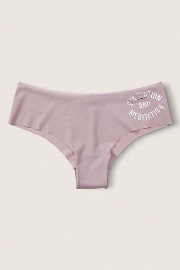 Victoria's Secret PINK Dreamy Lilac Purple No Show Cheeky Knickers