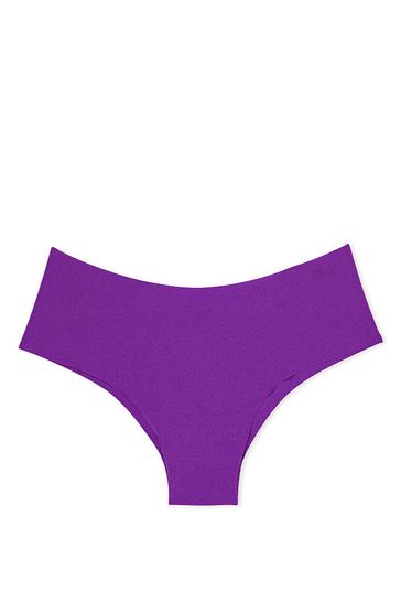 Victoria's Secret PINK Dark Purple No Show Cheeky Knickers
