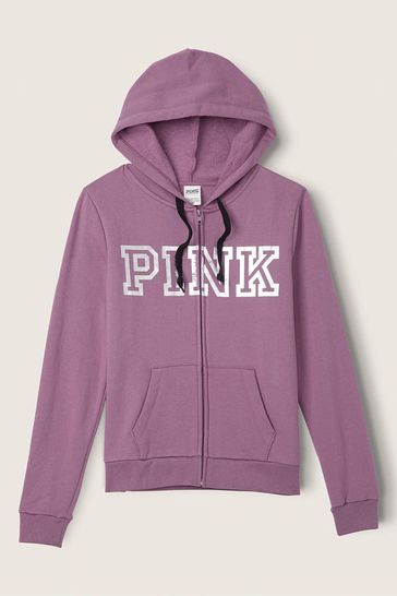 Victoria s Secret Pink Everyday Lounge Perfect Full Zip Hoodie
