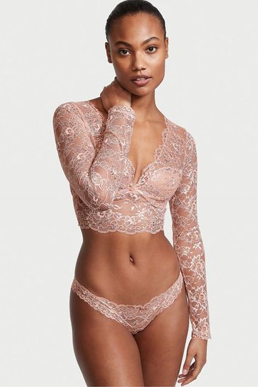 Long sleeve bralette tops discount
