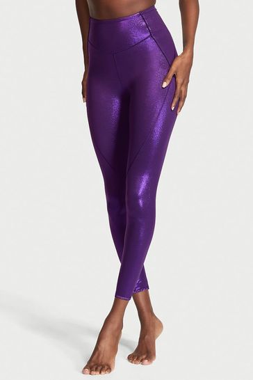 Women's Leggings Victorias Secret Purple Sportswear