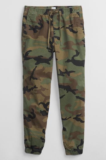 Gap camo deals joggers