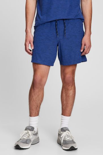 Mens cotton shorts with zip outlet pockets