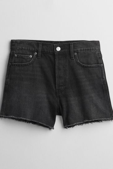 High waisted cheap cheeky denim shorts