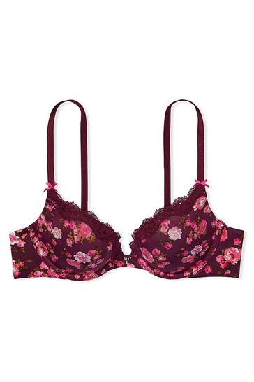 Buy Victoria's Secret Smooth Lace Wing Push Up Bra from the Laura