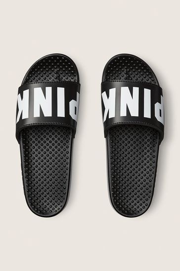 Victoria secret pink hotsell slides on sale