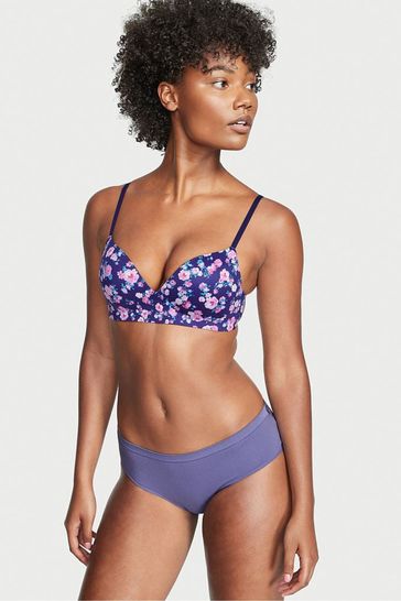 Victoria's Secret Myth Purple Seamless Ribbed Hipster Knickers