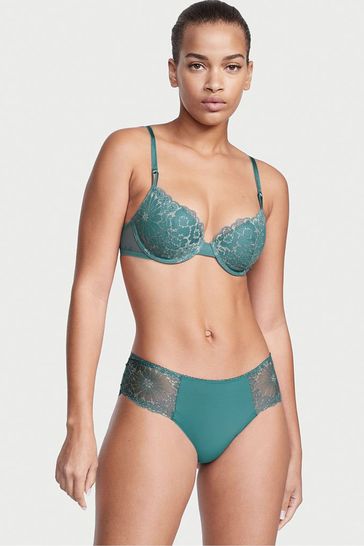 Victoria's Secret Sage Green Sexy Illusions by Victorias Secret No Show Hipster Knickers