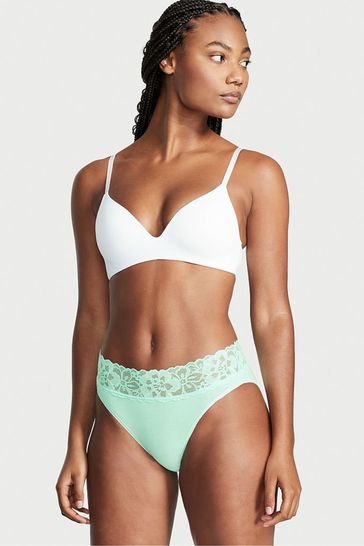 White Thong Lace Knickers  Victoria's Secret Ireland