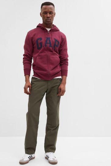 Buy Gap Logo Zip Up Hoodie from the Gap online shop