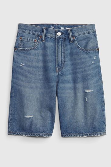 Gap denim best sale shorts mens