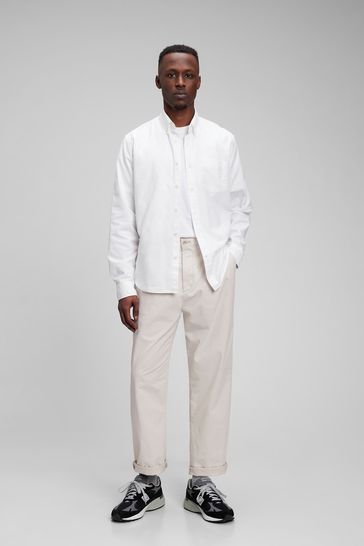 Gap pleated pants sale