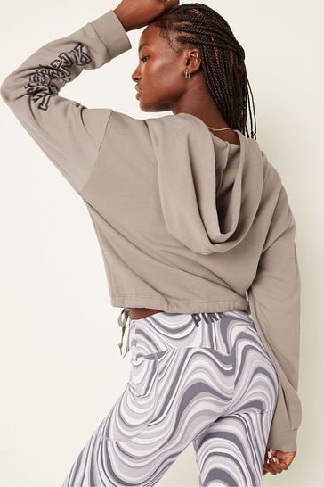 Cropped best sale cinched hoodie