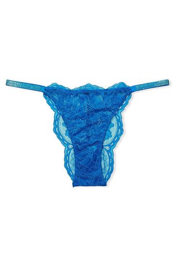 Victoria secret blue panties best sale