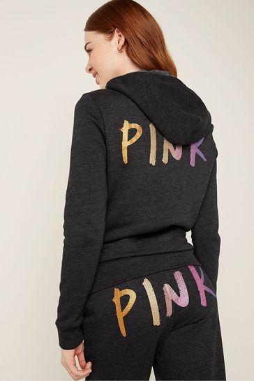 Victoria s Secret PINK Everyday Lounge Perfect Full Zip Hoodie