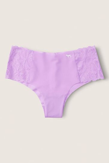 Victoria's Secret PINK Petal Purple No Show Cheeky Knicker