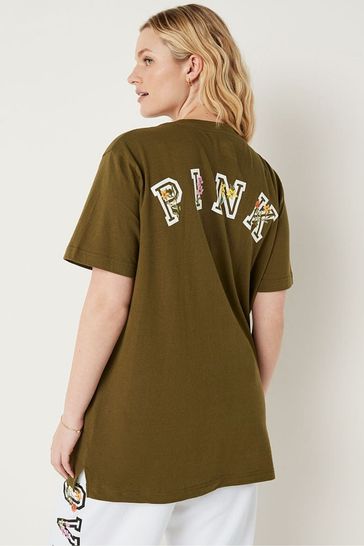 Victoria secret pink discount short sleeve shirts