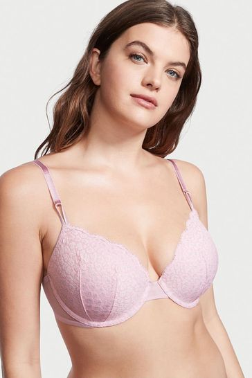 Victoria's Secret Lusty Lilac Purple Smooth Lightly Lined T-Shirt Bra