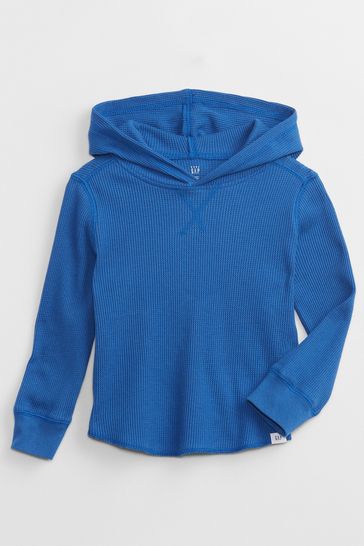 Old mill thermal hooded sweatshirt sale