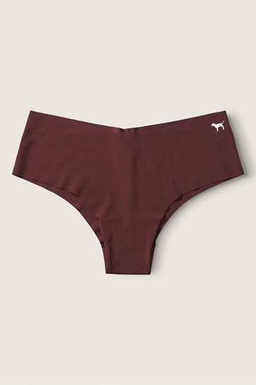 Victoria's Secret PINK Coffee Brown No Show Cheeky Knickers