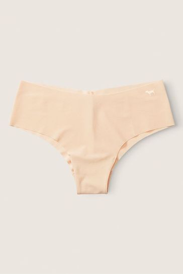 Victoria's Secret PINK Beige Nude No Show Cheeky Knickers
