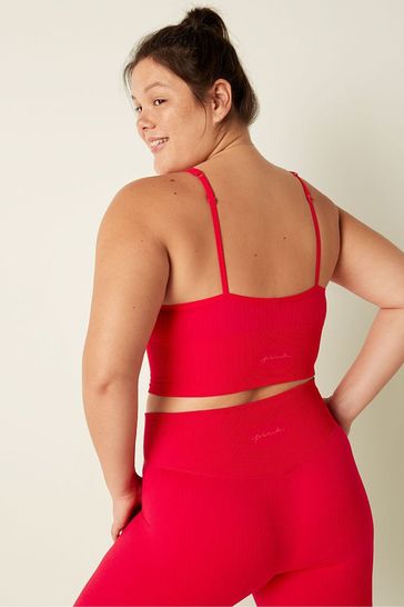 Victoria s Secret PINK Seamless Lightly Lined Low Impact Sport