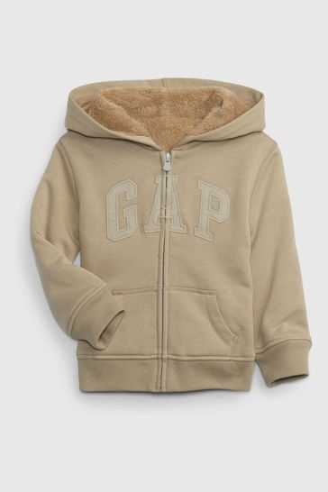 Baby gap sherpa hoodie store
