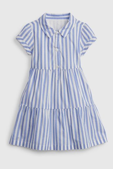 Gap striped shop shirt dress