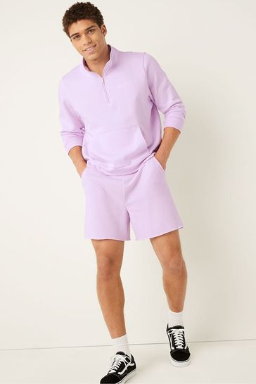 Victoria's Secret PINK Delicate Violet Purple Dad Shorts