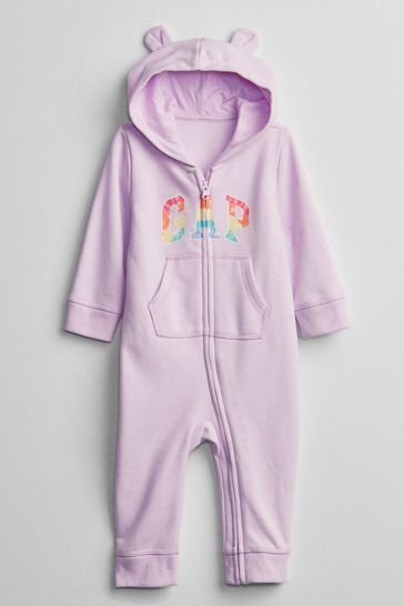 Baby gap one piece hoodie hotsell