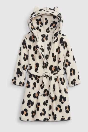 CityComfort Super Soft Fluffy Fleece Animal Print Dressing Gown for Women |  eBay