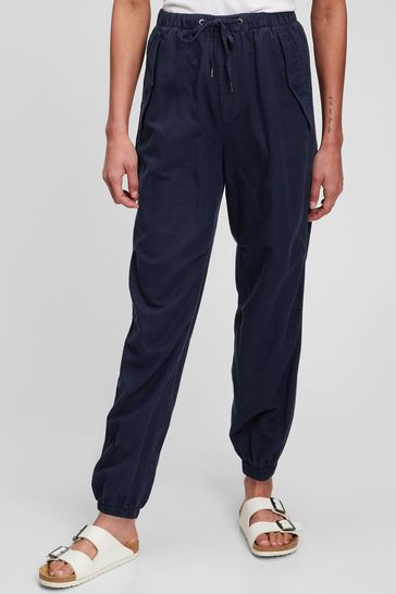 Gap linen deals joggers womens