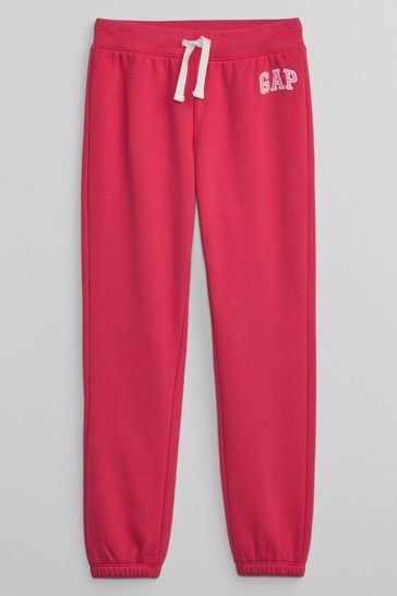 Gap pink joggers cheap