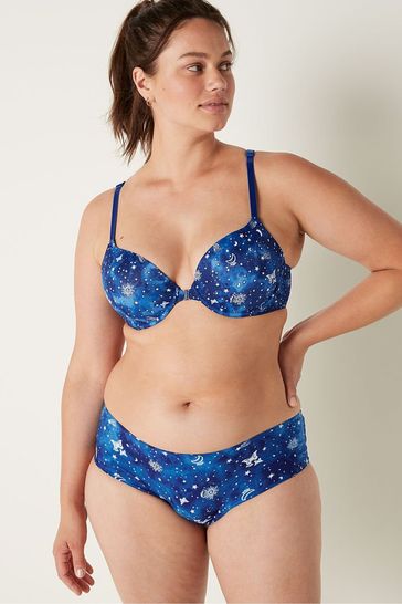 Victoria's Secret PINK Beaming Blue Constellation Print Period Knickers