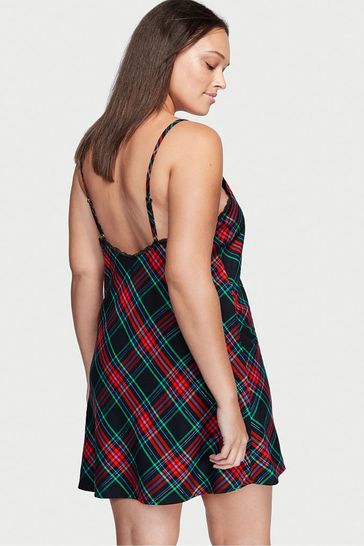 Flannel slip dress best sale