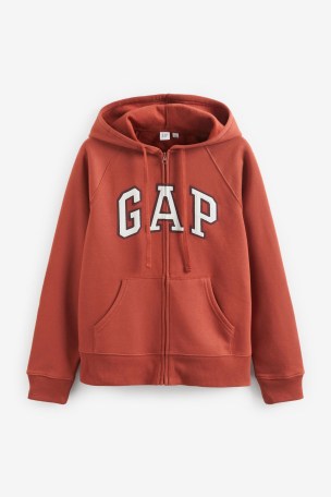 Gap orange best sale hoodie