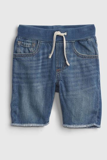 Buy Gap Pull On Denim Shorts with Washwell Toddler from the Gap