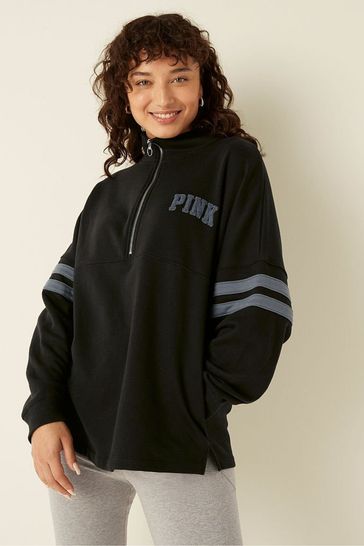 Victoria secret pink ultimate half zip on sale