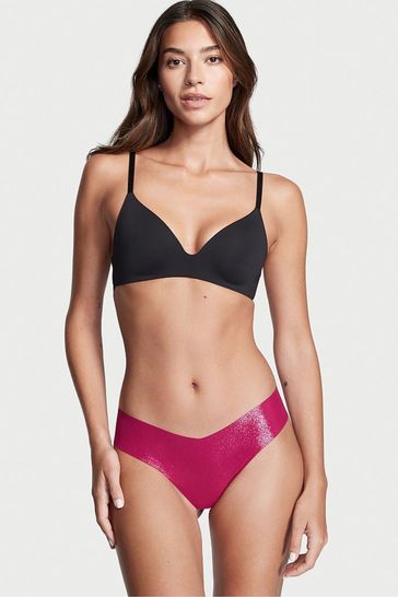Victoria's Secret Claret Red No Show Thong Knickers
