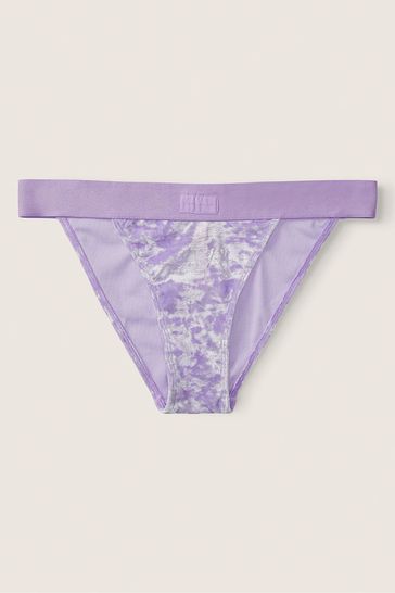 Victoria's Secret PINK Lavender Purple Velvet Bikini Knickers