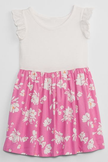 Buy Gap Eyelet Flutter Dress from the Gap online shop