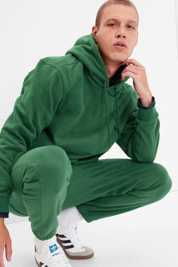 Dark green top gap hoodie