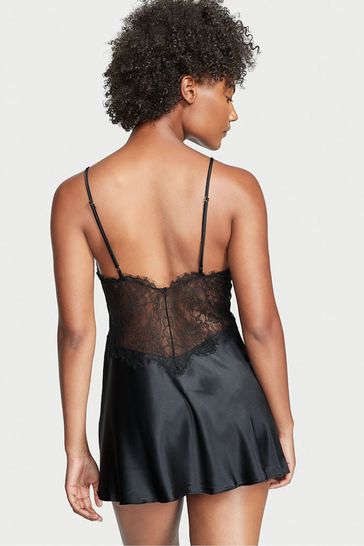 Silk and shop lace slip