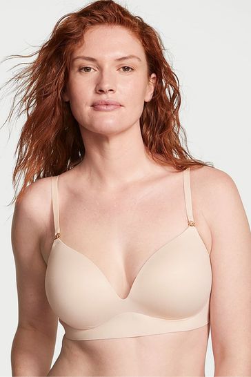 Victoria's Secret Marzipan Nude Smooth Non Wired Push Up Bra