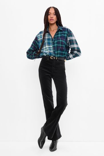 High waisted velvet jeans new arrivals