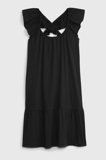 Gap ruffle dress sales