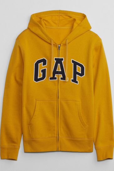 Yellow hoodie gap store