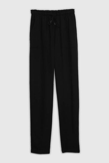 Black gauze pants 2025