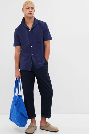 Gap short sleeve shirt deals