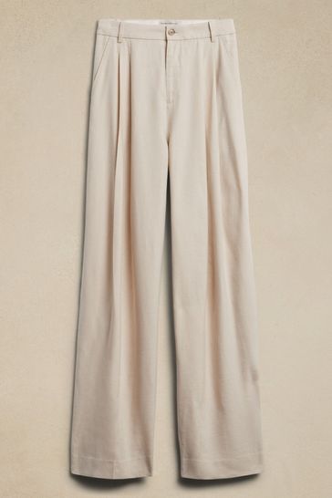 Banana republic white linen pants shop